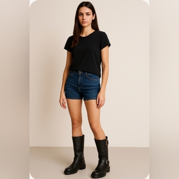 Barbara Bui biker boots size EU 40 US 9.5/10 - Picture 1 of 16